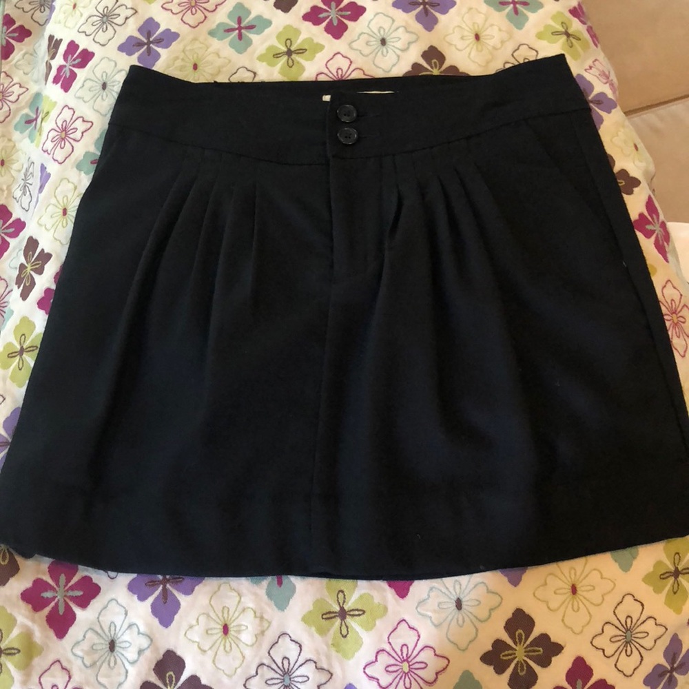 Fossil Black Basic Skirt